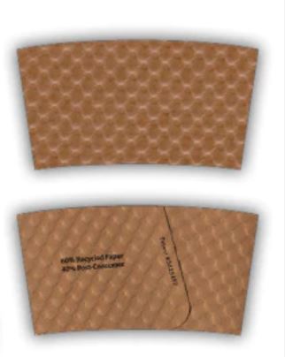 120Z Java Jacket - Coffee Sleeve - 25 pack