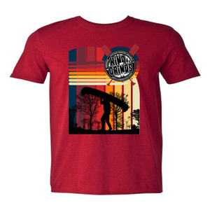 PORTAGE SUNSET - MEN'S (Soft Style) T-SHIRT