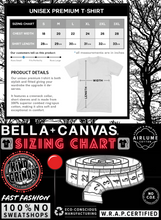 Load image into Gallery viewer, COFFEE, COTTAGES &amp; CAMPFIRES - MEN&#39;S T-SHIRT - BELLA &amp; CANVAS