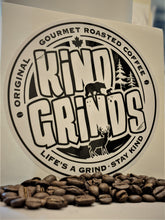 Load image into Gallery viewer, Kind Grinds Roasted Coffee Sticker