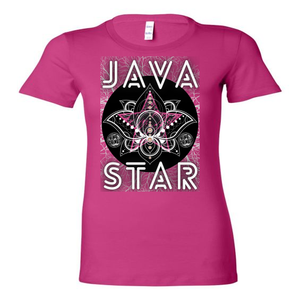 JAVA STAR - (LADIE'S)  Bella & Canvas T-SHIRT
