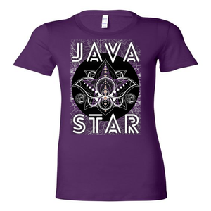 JAVA STAR - (LADIE'S)  Bella & Canvas T-SHIRT