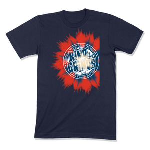 Kind Grinds Psychedelic Trees - MEN'S T-SHIRT - BELLA & CANVAS