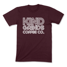 Load image into Gallery viewer, KIND GRINDS COFFEE CO. - &quot;FUNKY FRESH FONT&quot; - MEN&#39;S T-SHIRT - BELLA &amp; CANVAS