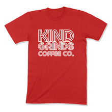 Load image into Gallery viewer, KIND GRINDS COFFEE CO. - &quot;FUNKY FRESH FONT&quot; - MEN&#39;S T-SHIRT - BELLA &amp; CANVAS